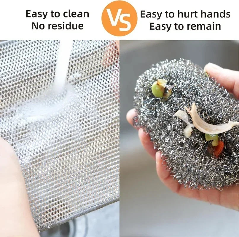 Steel Wire Dishcloth Power Scrub