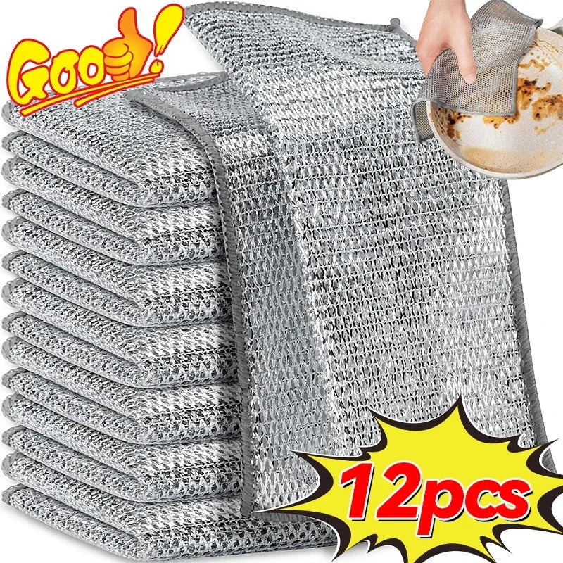 Steel Wire Dishcloth Power Scrub